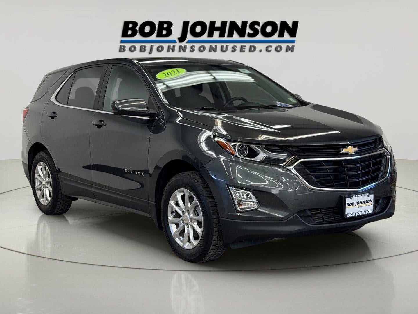 Used 2021 Chevrolet Equinox LT with VIN 3GNAXUEVXML310197 for sale in Le Roy, NY