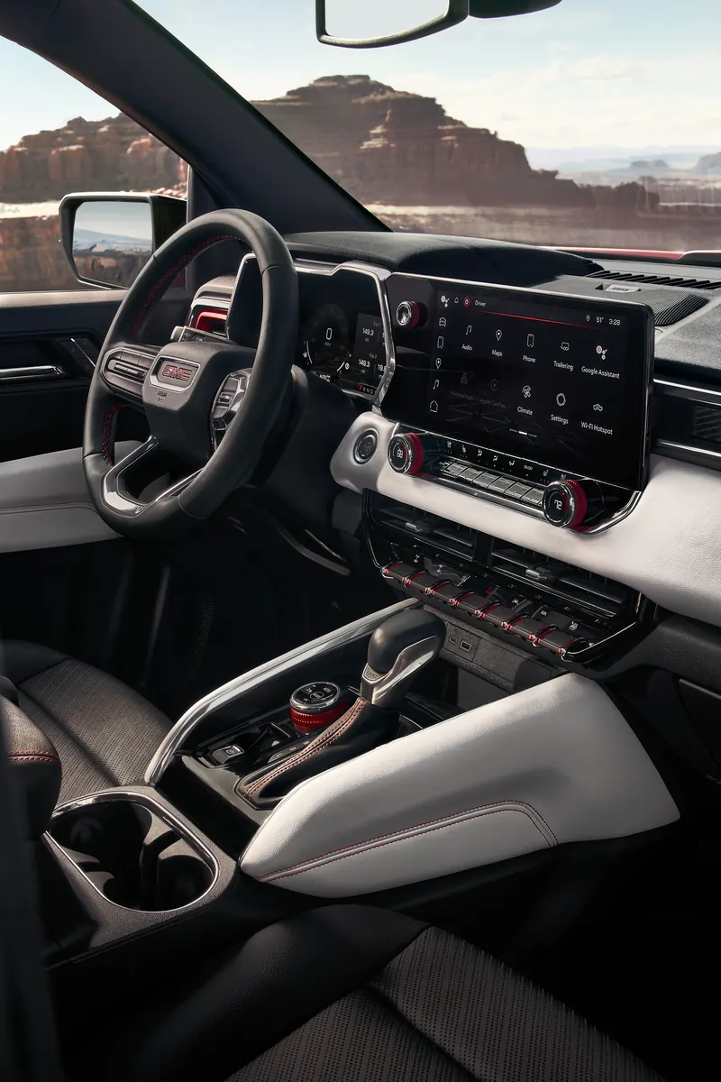 2026 GMC Canyon infotainment system at Bob Johnson LeRoy GMC in Le Roy NY