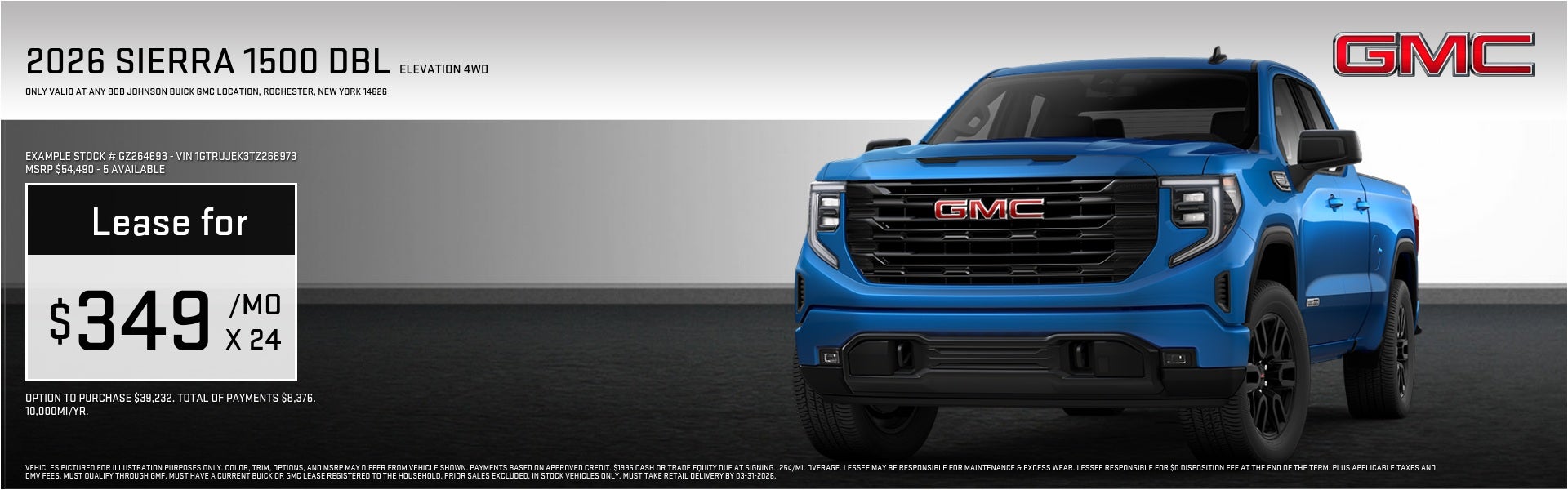 2026 Sierra 1500 DBL